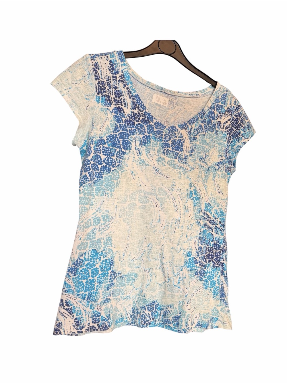 Bay Studio Short Sleeve Scoop Neck Top Preloved
